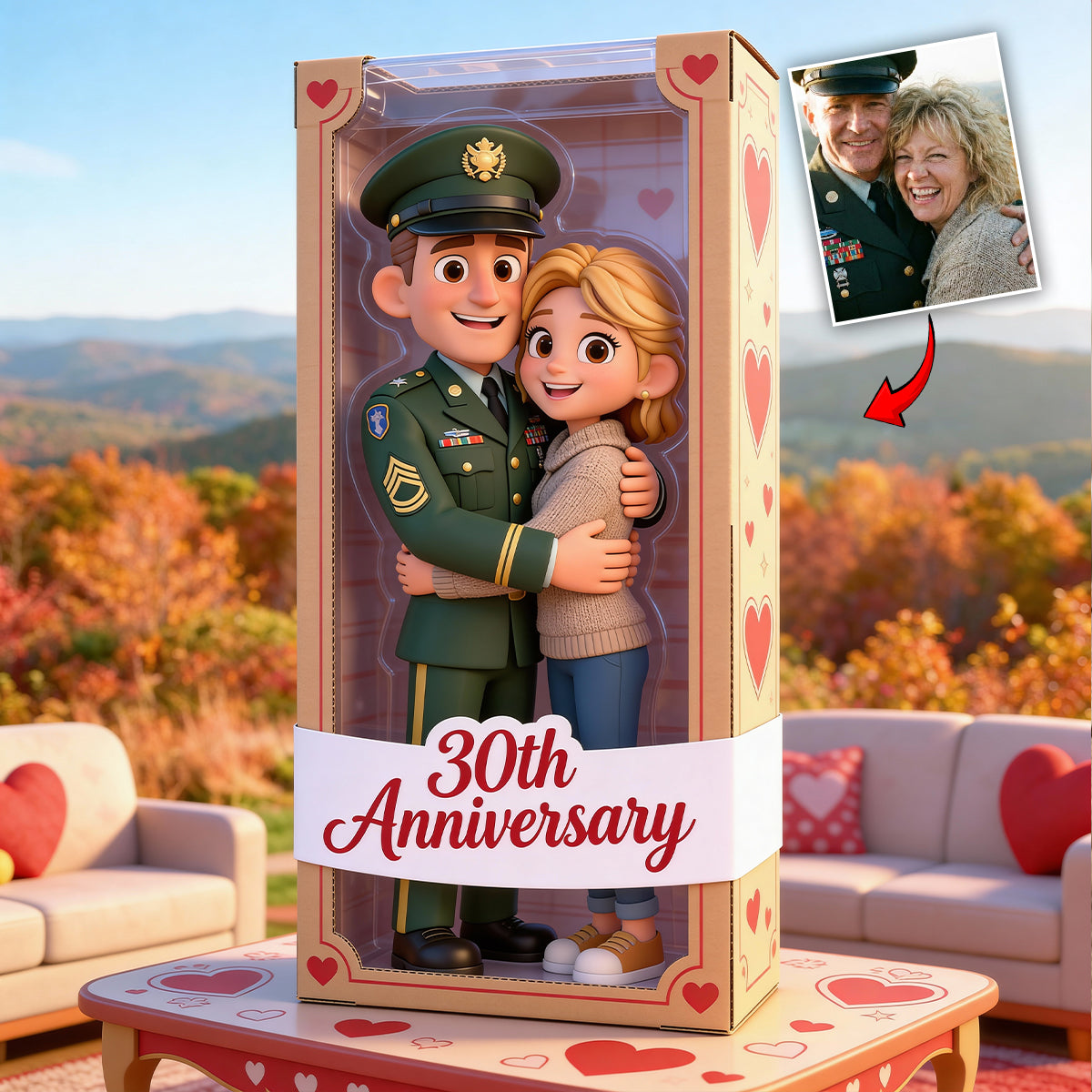 Couple Gift - Personalized Couple Custom Shaped Acrylic Plaque
