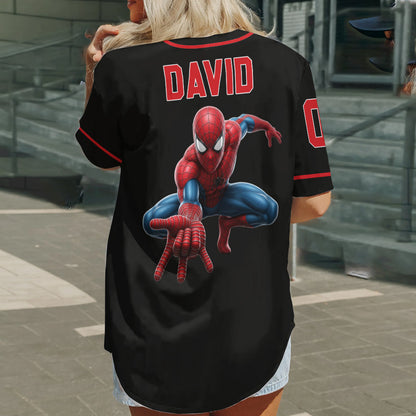Super Kids - Personalized Kid Baseball Jersey
