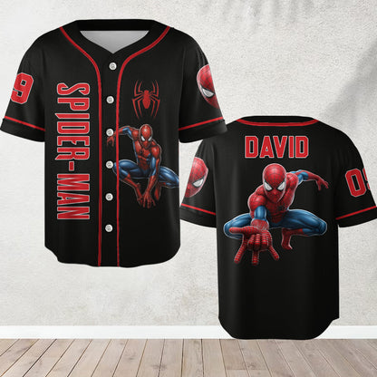 Super Kids - Personalized Kid Baseball Jersey