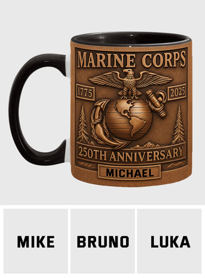 Proud Veteran - Personalized Veteran Accent Mug