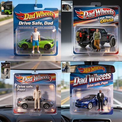 Drive Safe, Dad - Personalized Car Lover Acrylic Display Box