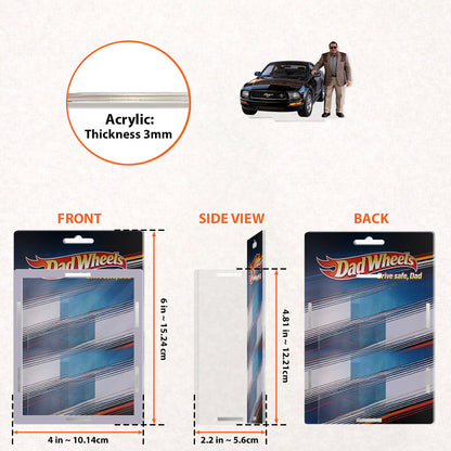 Drive Safe, Dad - Personalized Car Lover Acrylic Display Box