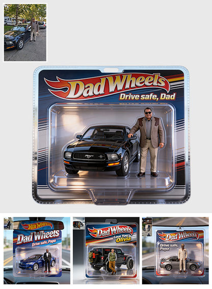 Drive Safe, Dad - Personalized Car Lover Acrylic Display Box