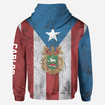 Puerto Rico Pride - Personalized Expats All Over Shirt