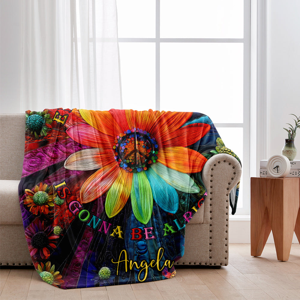 Hippie Soul - Personalized Hippie Blanket