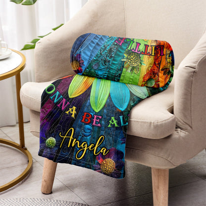 Hippie Soul - Personalized Hippie Blanket