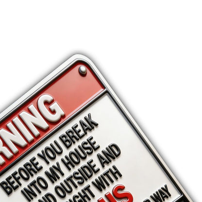 Custom Any Photo - Personalized Veteran Cut Metal Sign
