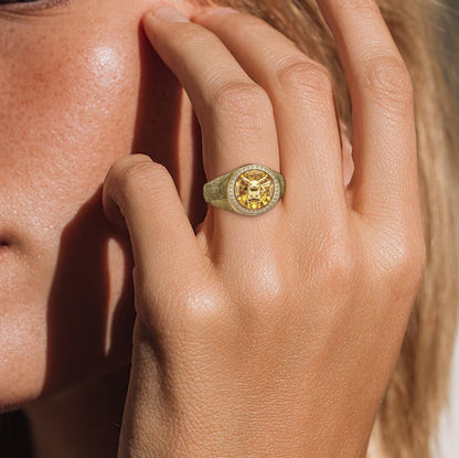 30th Anniversary - Personalized Monster Trainer Signet Ring
