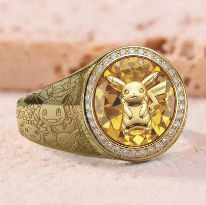 30th Anniversary - Personalized Monster Trainer Signet Ring
