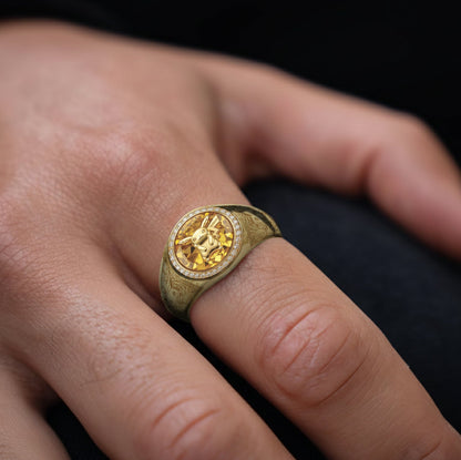 30th Anniversary - Personalized Monster Trainer Signet Ring