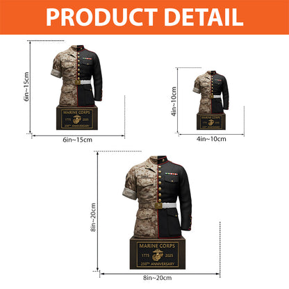 250th Anniversary - Personalized Veteran Custom Shaped Acrylic Plaque