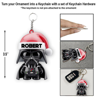 Merry Christmas - Personalized The Force Ornament