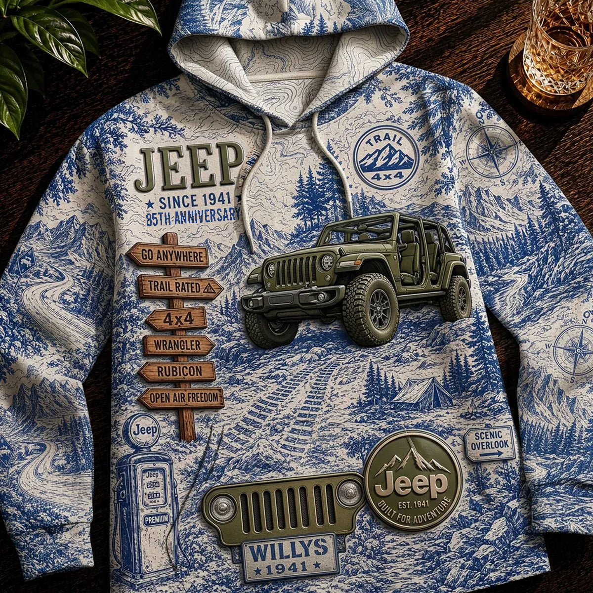 85th Anniversary - Personalized Car All Over Shirt