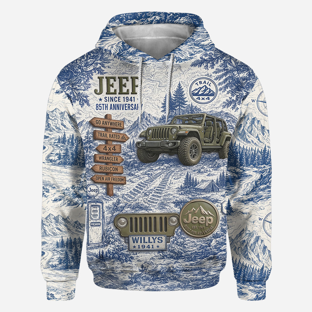 85th Anniversary - Personalized Car All Over Shirt