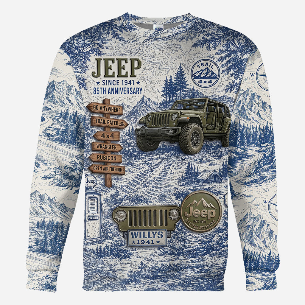 85th Anniversary - Personalized Car All Over Shirt