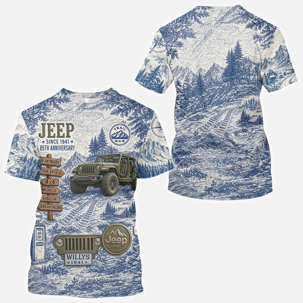 85th Anniversary - Personalized Car All Over Shirt