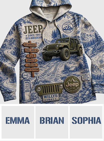 85th Anniversary - Personalized Car All Over Shirt