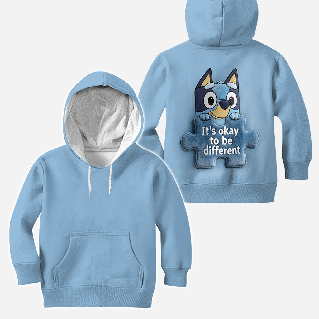 I Wear Blue - Personalized Autism Awareness Hoodie and Leggings