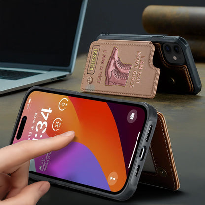 I Am A Vet - Personalized Veteran Wallet Phone Case