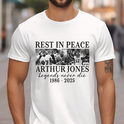 Rest In Peace - Football T-shirt And Hoodie