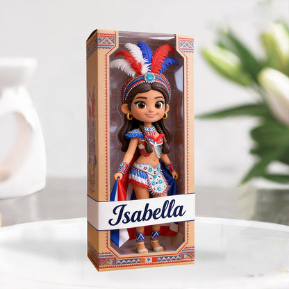 Custom From Your Photo, Any Nationality - Personalized Expats Custom Shaped Acrylic Plaque