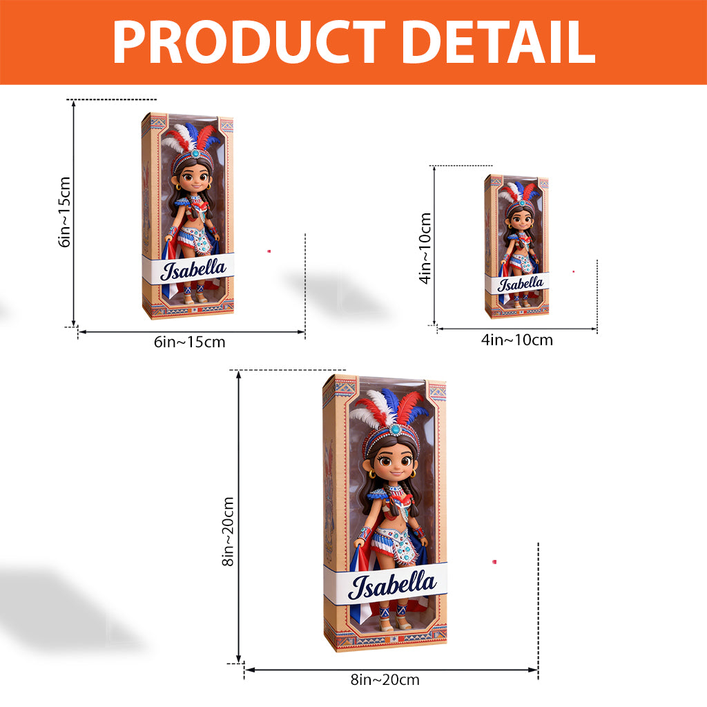 Custom From Your Photo, Any Nationality - Personalized Expats Custom Shaped Acrylic Plaque