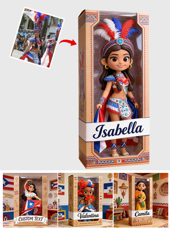 Custom From Your Photo, Any Nationality - Personalized Expats Custom Shaped Acrylic Plaque