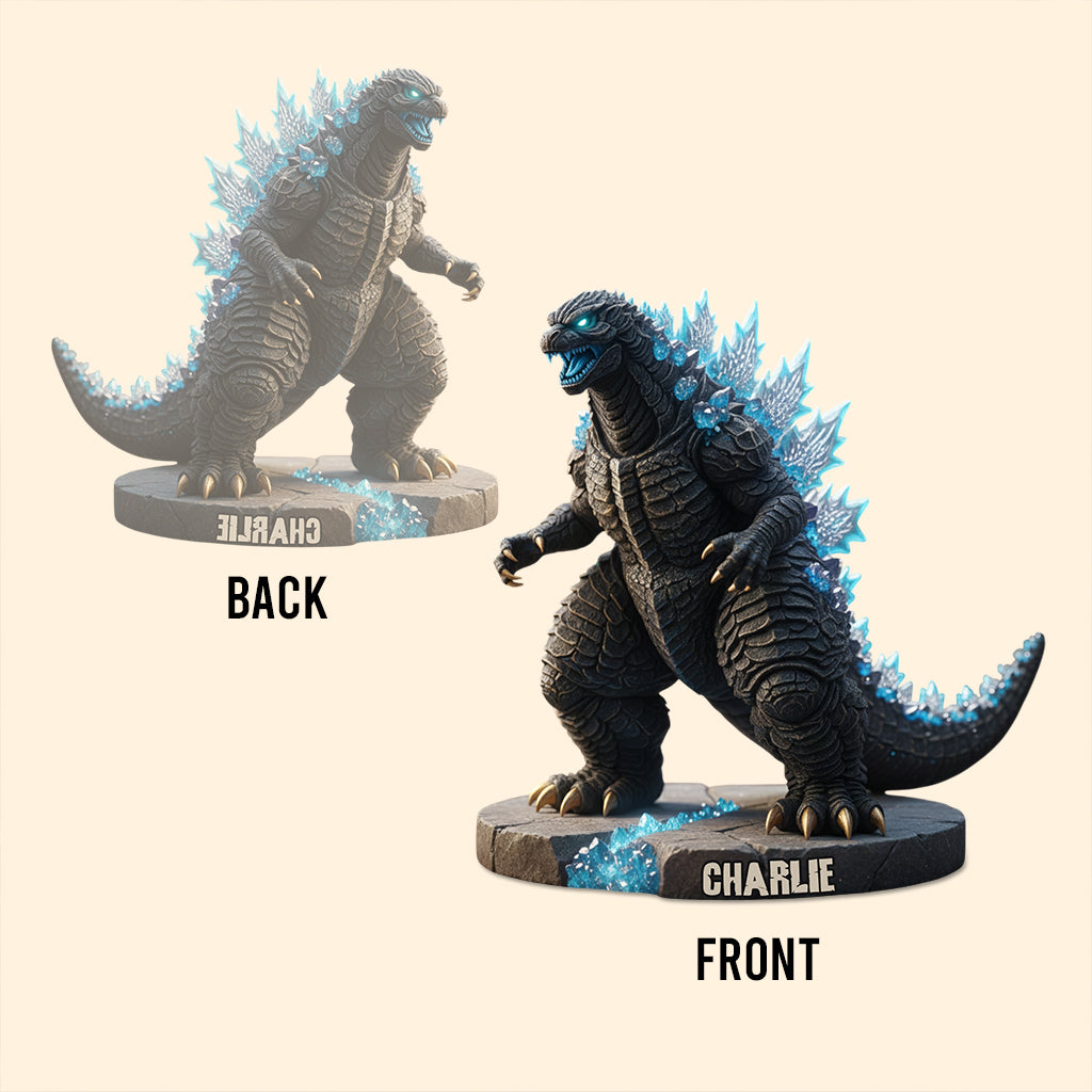 Kaiju World - Personalized Giant Monster Custom Shaped Acrylic Plaque