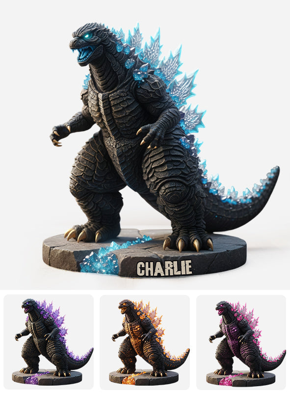 Kaiju World - Personalized Giant Monster Custom Shaped Acrylic Plaque