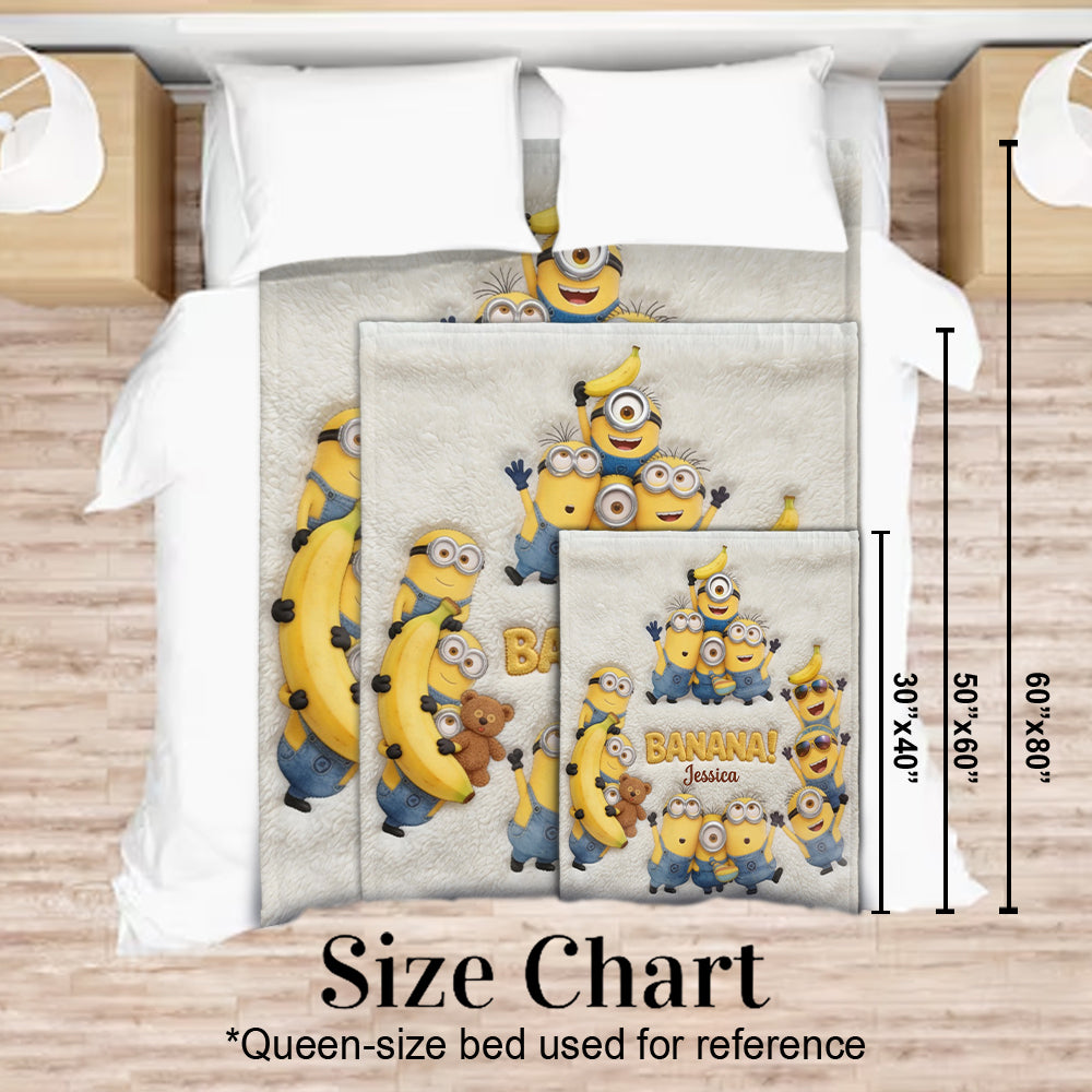 Minion Friends - Personalized Blanket