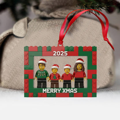 Merry Christmas To Family - Personalized Family Ornament