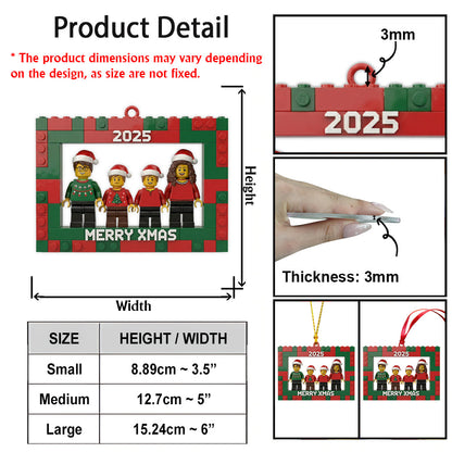 Merry Christmas To Family - Personalized Family Ornament