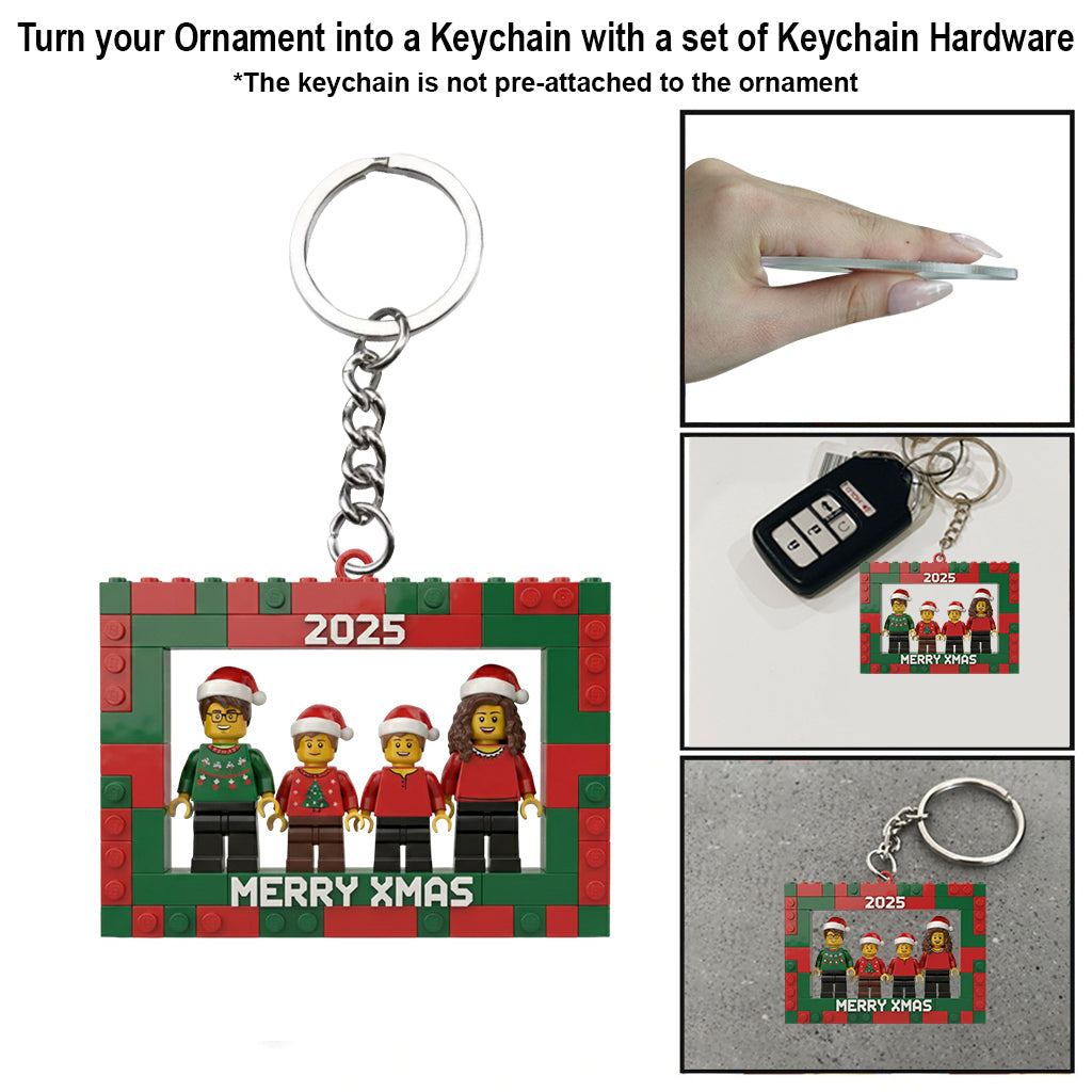 Merry Christmas To Family - Personalized Family Ornament