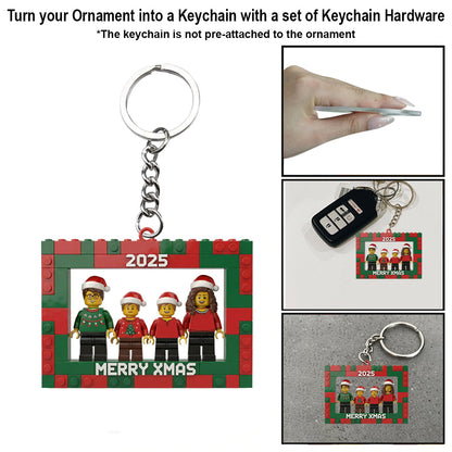 Merry Christmas To Family - Personalized Family Ornament