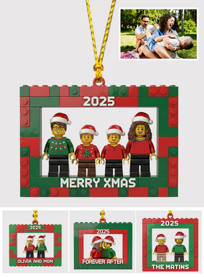 Merry Christmas To Family - Personalized Family Ornament