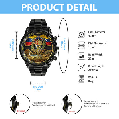 Stand Strong Venezuela - Personalized Expats Hand Watch