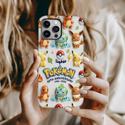 30th Anniversary - Personalized Monster Trainer Full Print Phone Case
