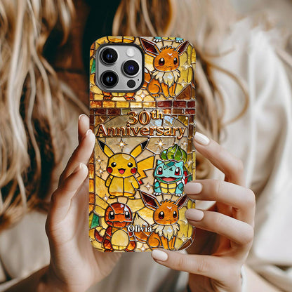 30th Anniversary - Personalized Monster Trainer Full Print Phone Case