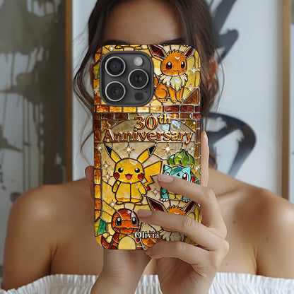30th Anniversary - Personalized Monster Trainer Full Print Phone Case