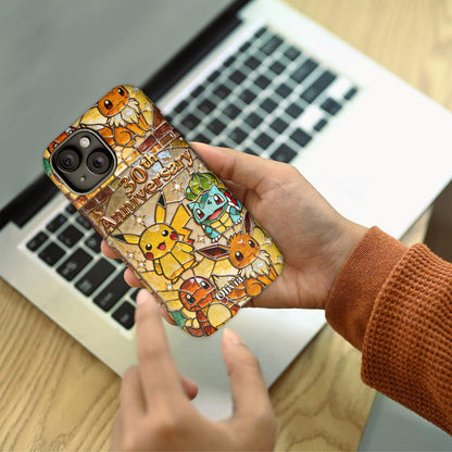 30th Anniversary - Personalized Monster Trainer Full Print Phone Case