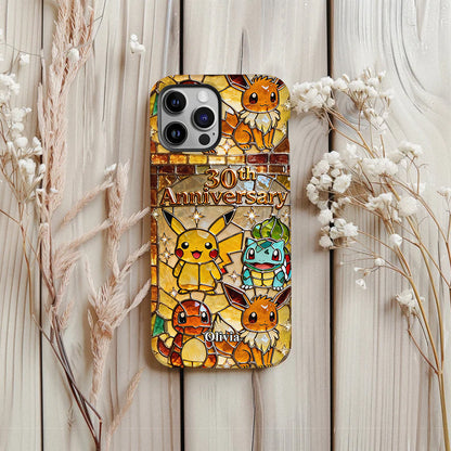 30th Anniversary - Personalized Monster Trainer Full Print Phone Case