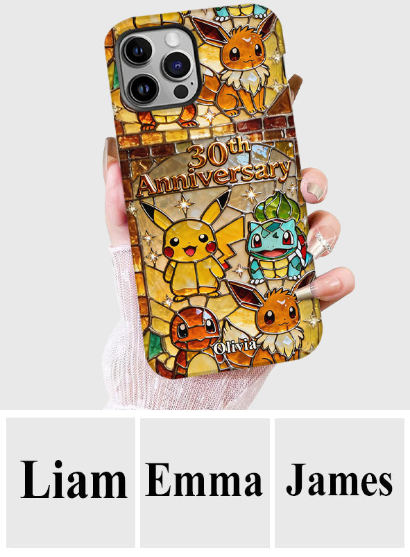 30th Anniversary - Personalized Monster Trainer Full Print Phone Case