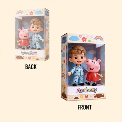 Custom Any Photo - Birthday Gift - Personalized Pink Pig Custom Shaped Acrylic Plaque