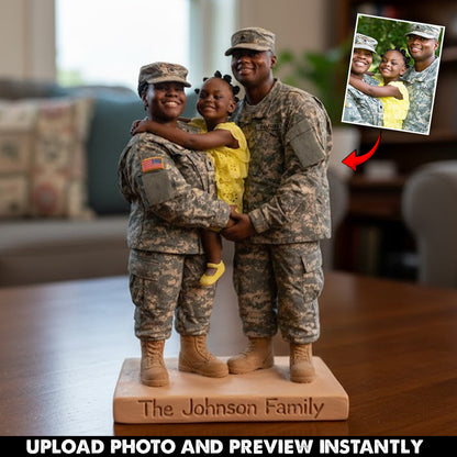 Family Gift - Personalized Couple Custom Shaped Acrylic Plaque