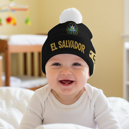 Proud El Salvador - Personalized Expats Beanie Hat