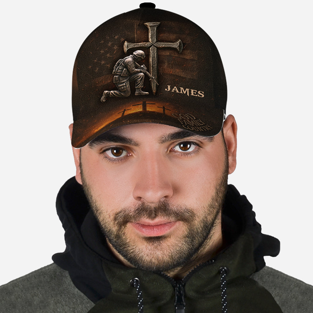 God Family Country - Personalized Veteran Classic Cap