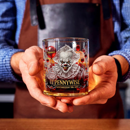40th Anniversary Horror Movie - Personalized Whiskey Glass