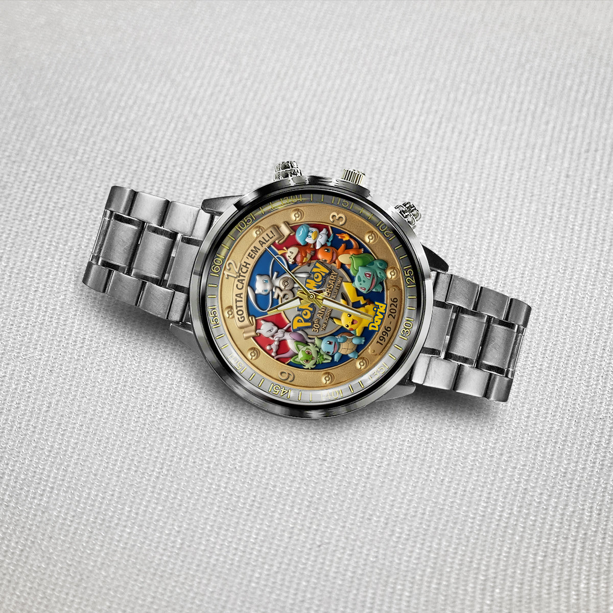 30th Anniversary - Personalized Monster Trainer Hand Watch