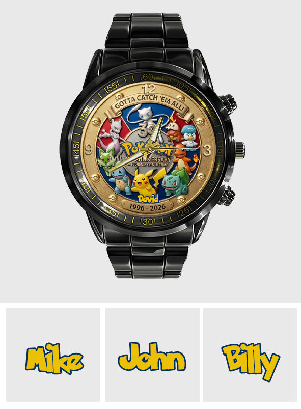 30th Anniversary - Personalized Monster Trainer Hand Watch