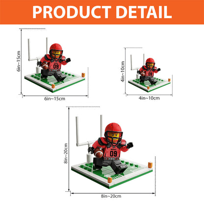 Funny Gift For Football Lovers - Personalized Football Custom Shaped Acrylic Plaque